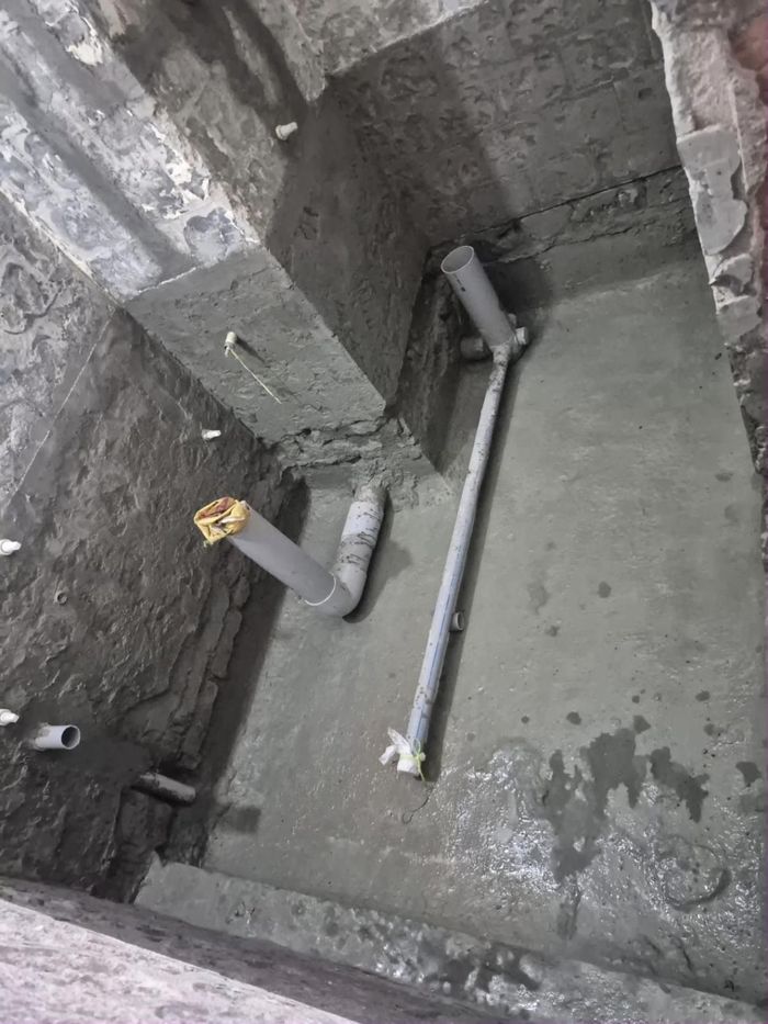 Bathroom plumbing & waterproofing base